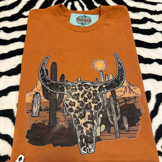 Cheetah Steer Desert Vibes